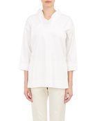 Jil Sander Poplin Tunic - Lyst