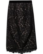 Erdem Marly Lace Pencil Skirt - Lyst