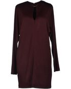 T By Alexander Wang Short Dress - Lyst