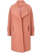 Carven Old Pink Oversized Coat - Lyst