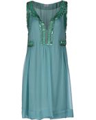 Philosophy di Alberta Ferretti Short Dress - Lyst