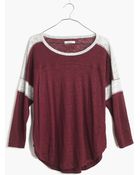 Madewell Frontrunner Tee - Lyst