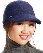 Nine West Felt Baseball Cap - Lyst