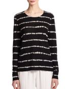 Joie Dorianna Striped Cashmere Sweater - Lyst