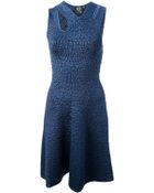 McQ by Alexander McQueen Cracked Dress - Lyst