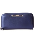 Nine West Shine Show Zip Around - Lyst