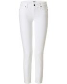 Paige Skyline Ankle Peg Jeans - Lyst