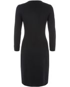 Nicole Farhi Drill Fitted Dress - Lyst
