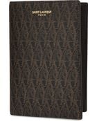 Saint Laurent Monogrammed Passport Holder - For Men - Lyst