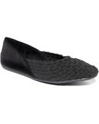 Tahari Womens Kara Ballet Flats - Lyst