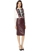 Raoul Bree Pencil Skirt - Lyst