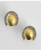 Gurhan Diamond And Gold 'Equine' Earrings - Lyst