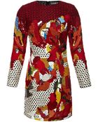 Sachin+babi Collection Long Sleeve Embroidered Dress - Lyst