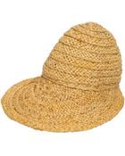 Emilio Pucci Hand-Woven Straw Hat With Visor - Lyst