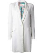 Etro Single Breasted Coat - Lyst
