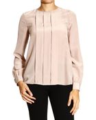 M Missoni Top Silk - Lyst