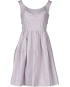 Carven Short Dress - Lyst