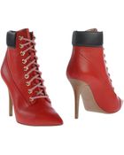 Moschino Ankle Boots - Lyst