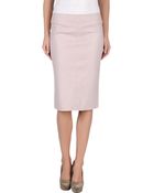 Jitrois Knee Length Skirt - Lyst