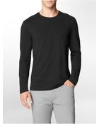 Calvin Klein Slim Fit Quilted Cotton Shirt - Lyst