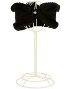 Ugg Ladies Shearling And Leather Headband - Lyst