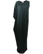 Lanvin Aymmetrical Gown - Lyst