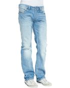 Diesel Larkee Light Indigo Jeans - Lyst