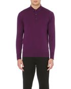 John Smedley Merino Wool Polo Shirt - Lyst