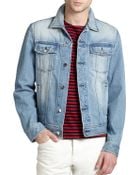 Ami Denim Jacket - Lyst
