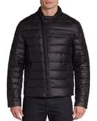 Kenneth Cole Quilted Down-Filled Jacket - Lyst