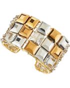 Panacea Square Crystal Cuff - Lyst