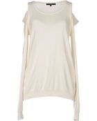 Tibi Long Sleeve Jumper - Lyst