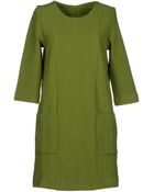 Ganni Short Dress - Lyst