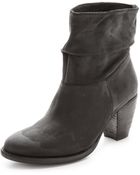 Steven By Steve Madden Welded Booties - Black - Lyst