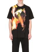 Givenchy Blurred-print T-shirt - Lyst