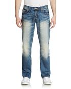 PRPS Distressed Straight-Leg Jeans - Lyst