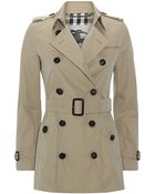 Burberry London The Kensington Short Heritage Trench Coat - Lyst