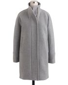 J.Crew Petite Stadium-Cloth Cocoon Coat - Lyst
