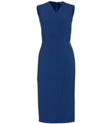 Roberto Cavalli Crepe Dress - Lyst