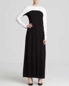 Karen Kane Color Block Maxi Dress - Lyst