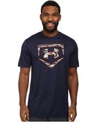 Under Armour Ua Baseball Camo S/S Tee - Lyst