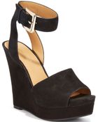 Nine West Leighann Platform Wedge Sandals - Lyst