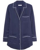 Equipment Gavin Washed-Silk Pajama Shirt - Lyst
