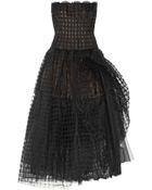 Oscar de la Renta Lace And Tulle Gown - Lyst