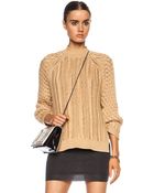 3.1 Phillip Lim Textured Cable Stitch Viscose-blend Sweater - Lyst