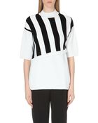 3.1 Phillip Lim Contrast Knitted Jumper - Lyst