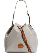 Dooney & Bourke Nylon Drawstring Bucket Bag - Lyst