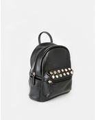 Asos Mini Studded Backpack - Lyst