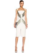 Dion Lee Suspended Bead Poly Dress - Lyst