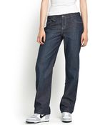 Bench Boyfriend Large Logo Jeans - Lyst